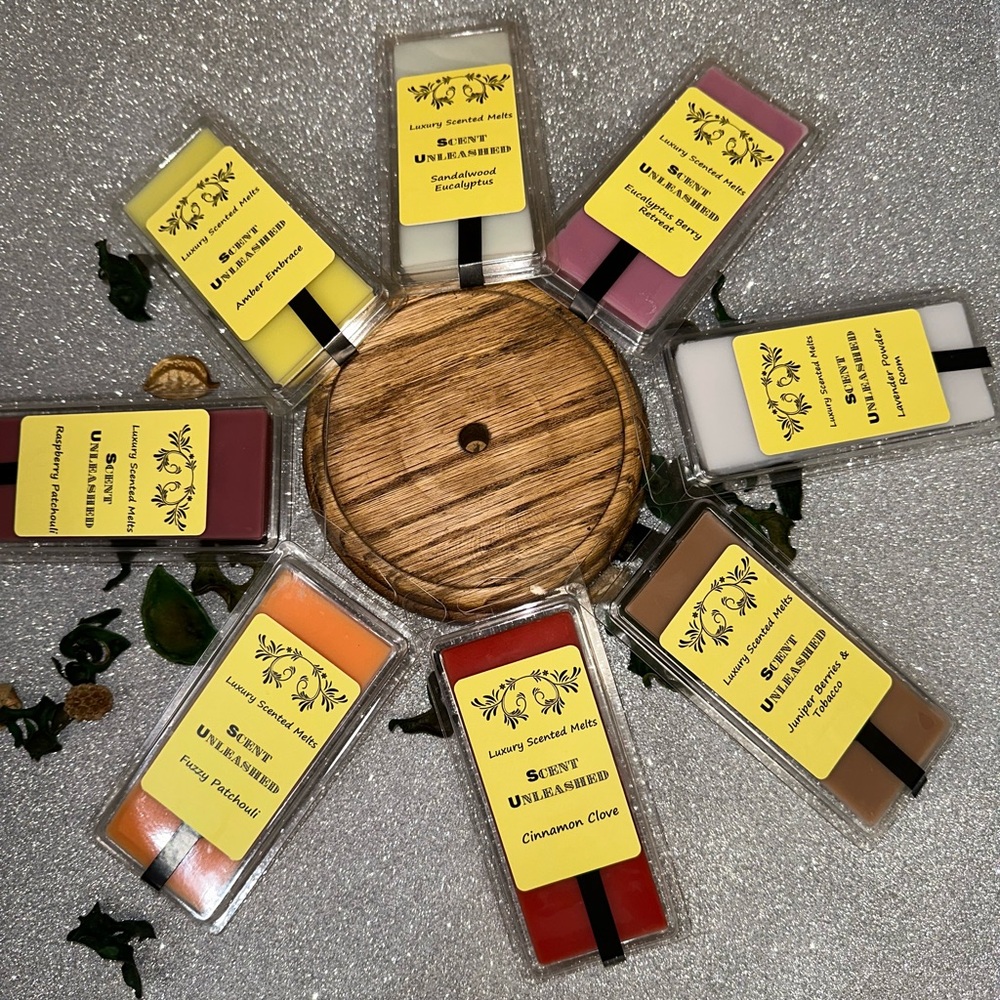 SCENT UNLEASHED LLC, LUXURY HAND POURED SCENTED WAX MELTS